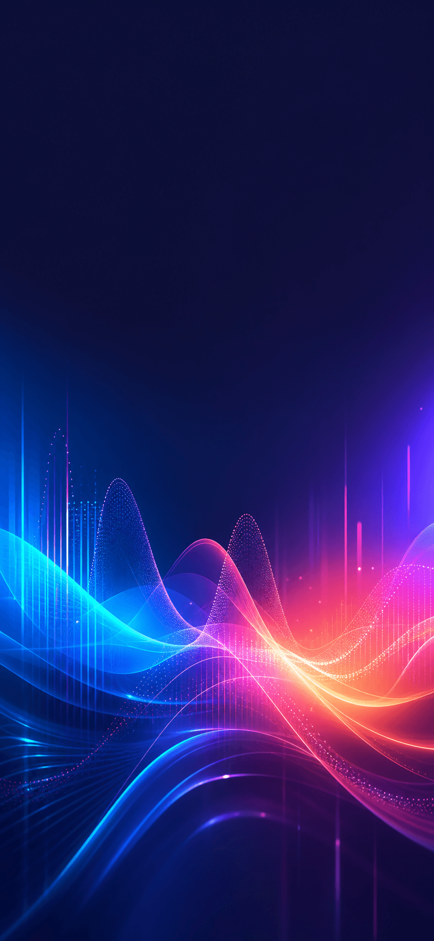 AudioMultiCut iPhone waveform view for splitting long audio into multiple clips.